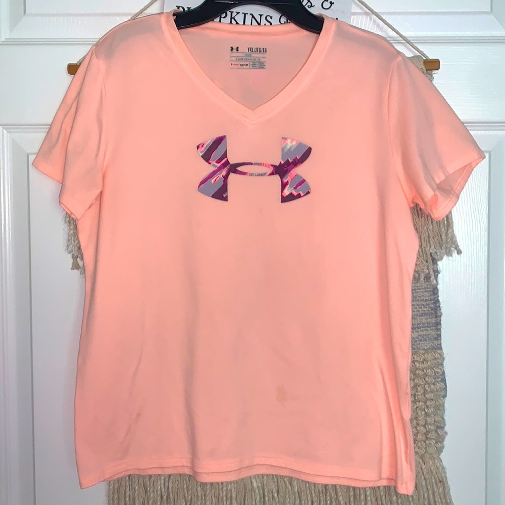 Underarmour Youth XL Loose Heatgear t-shirt